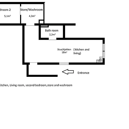 Modern Loft Lägenhet